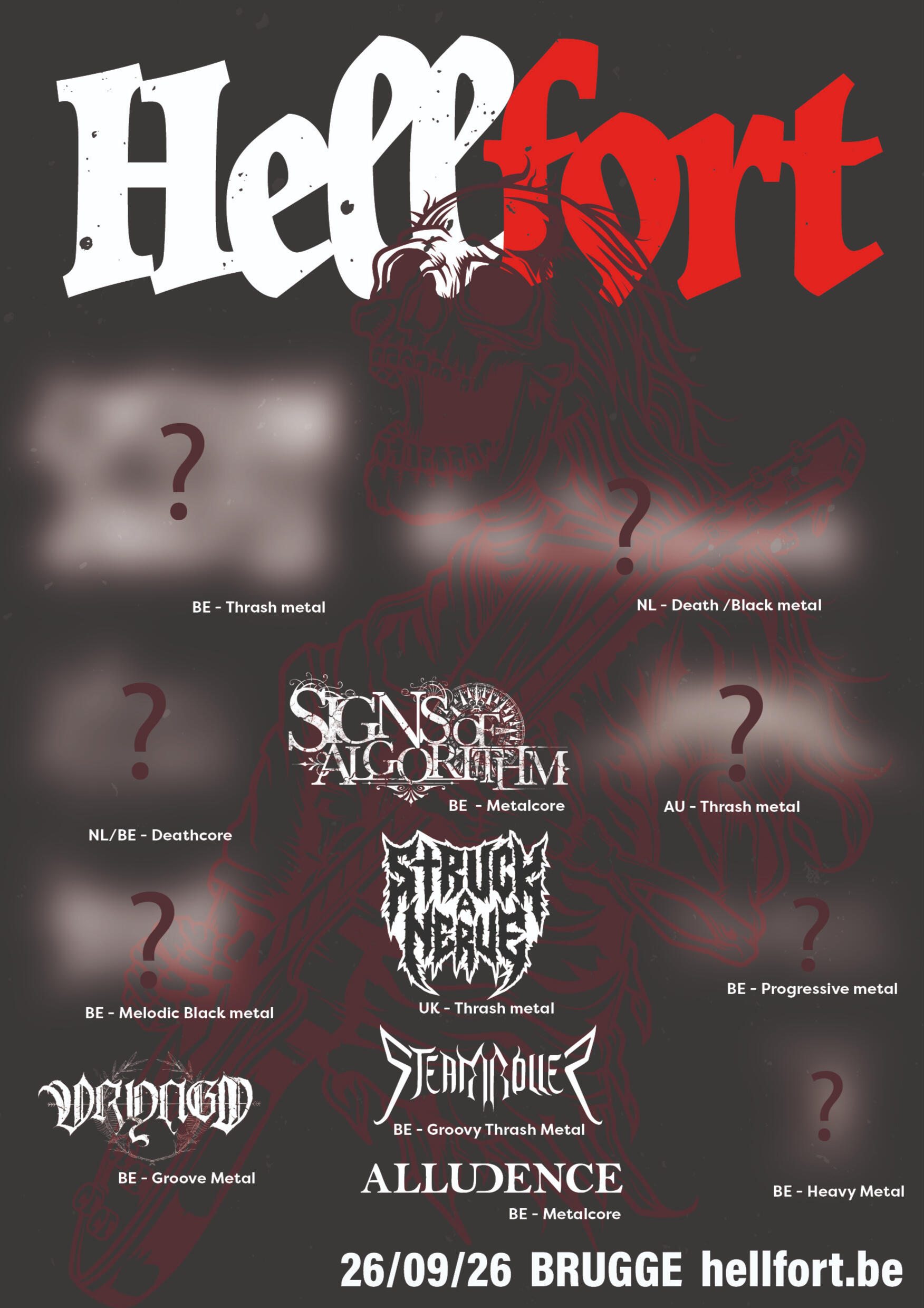 hellfort band reveal poster